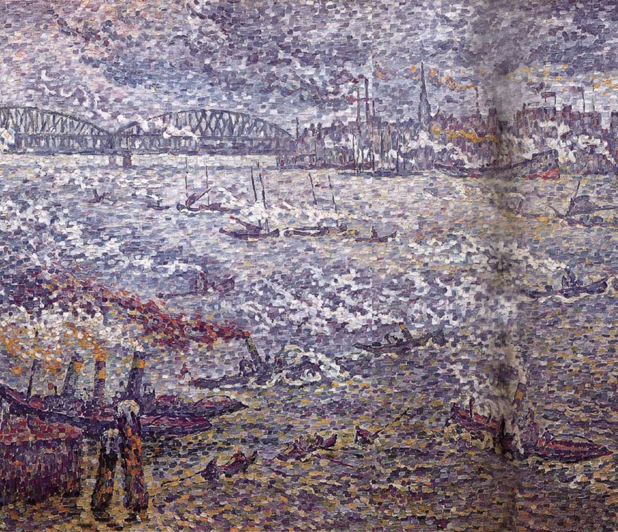 Paul Signac Rotterdam fog